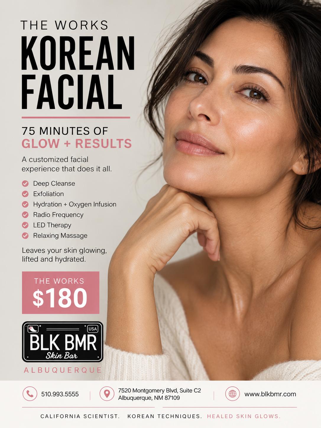 Korean Facial Glow + Results
